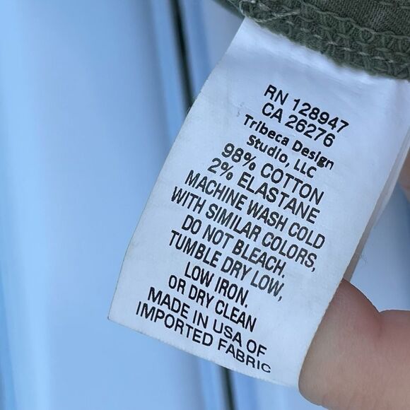 NILI LOTAN Cropped Military Pant in Camo size 4 - Picture 14 of 17